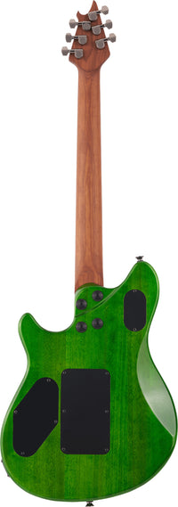 EVH Wolfgang Standard QM BKD MN Guitarra Eléctrica Transparent Green 4