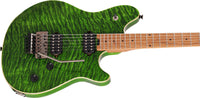 EVH Wolfgang Standard QM BKD MN Guitarra Eléctrica Transparent Green 5