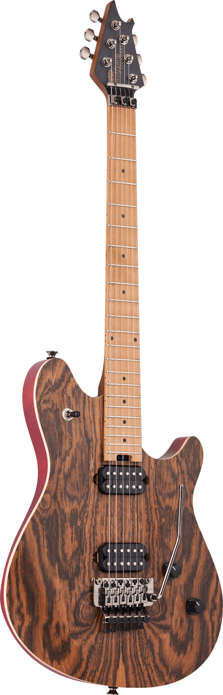 EVH Wolfgang Standard Exotic Bocote BKD MN Guitarra Eléctrica Natural 2