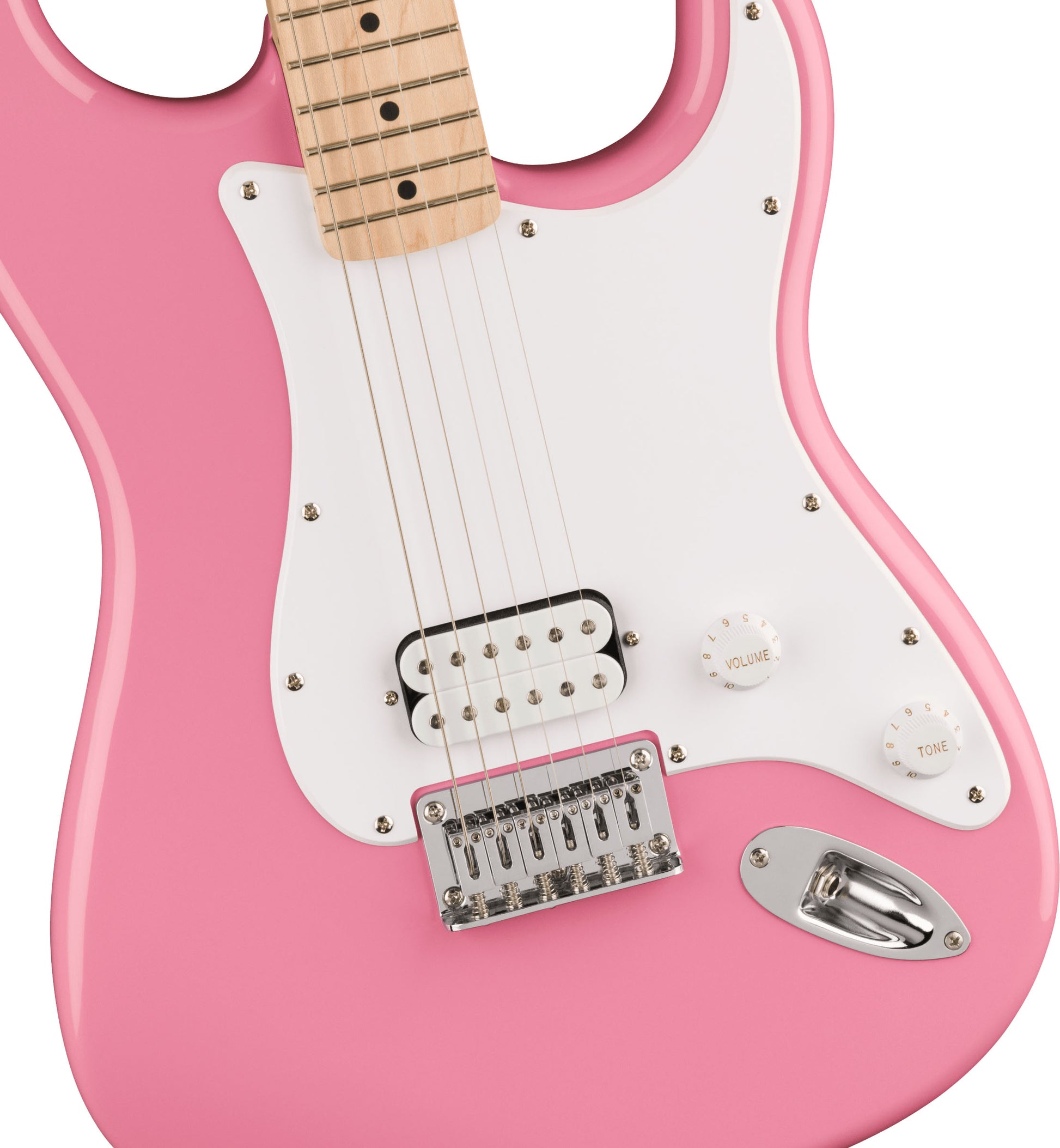 Squier Sonic Stratocaster HT H MN Guitarra Eléctrica Flash Pink 4