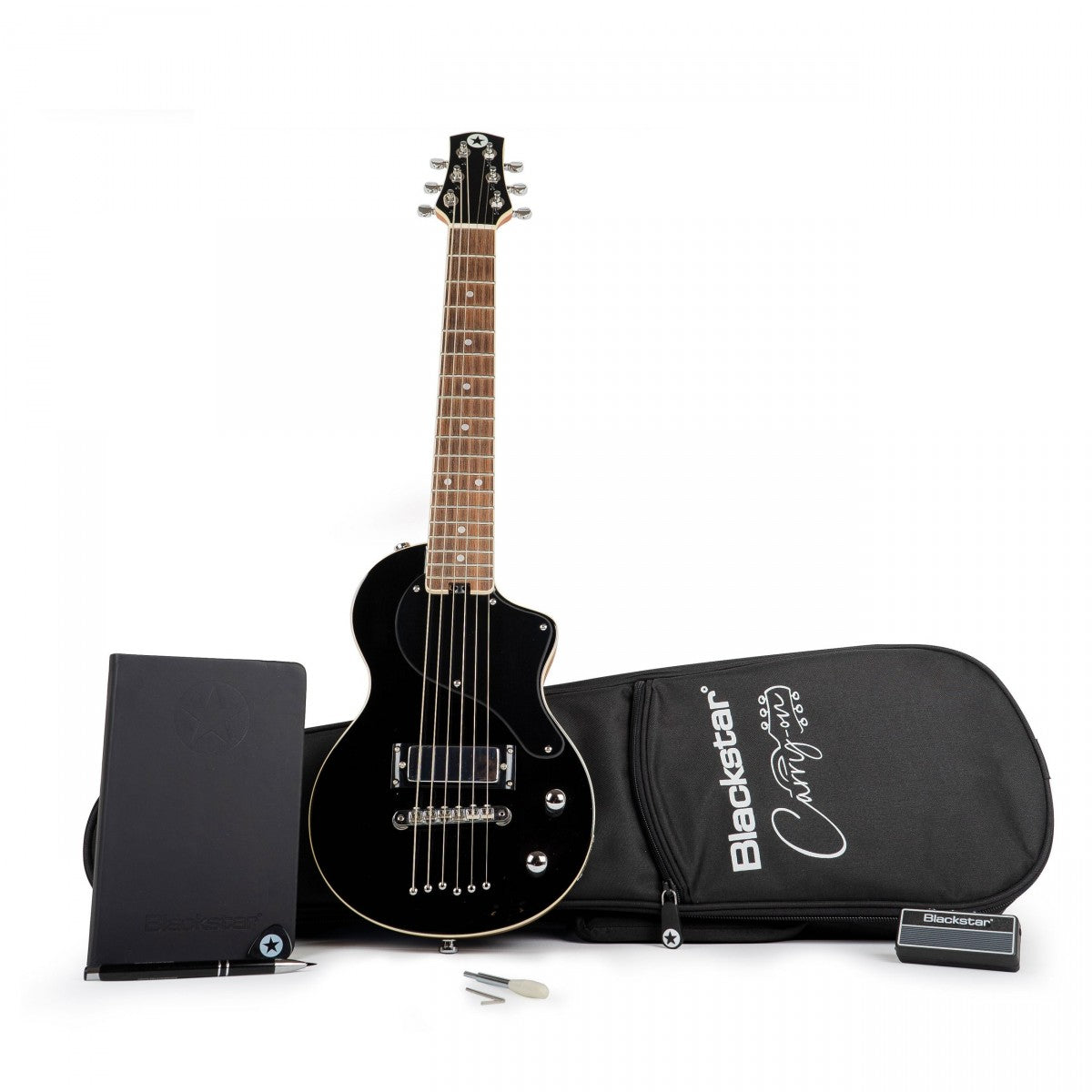 Blackstar Carry On JBLK Standard Pack Guitarra Eléctrica Mini Jet Black. 1