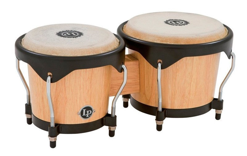 Latin Percussion LP601NY AW Bongos de Madera Natural 1