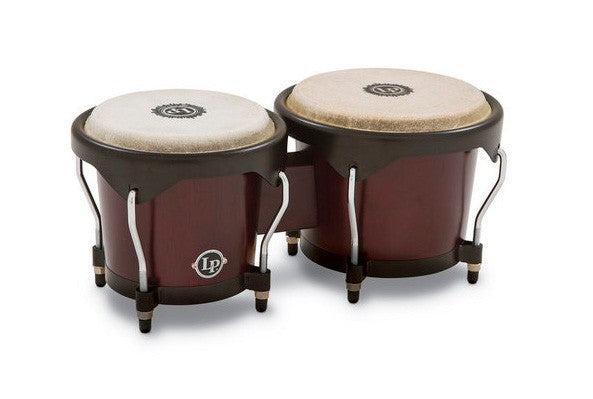 Latin Percussion LP601NY DW Bongos Madera Dark Wood 1