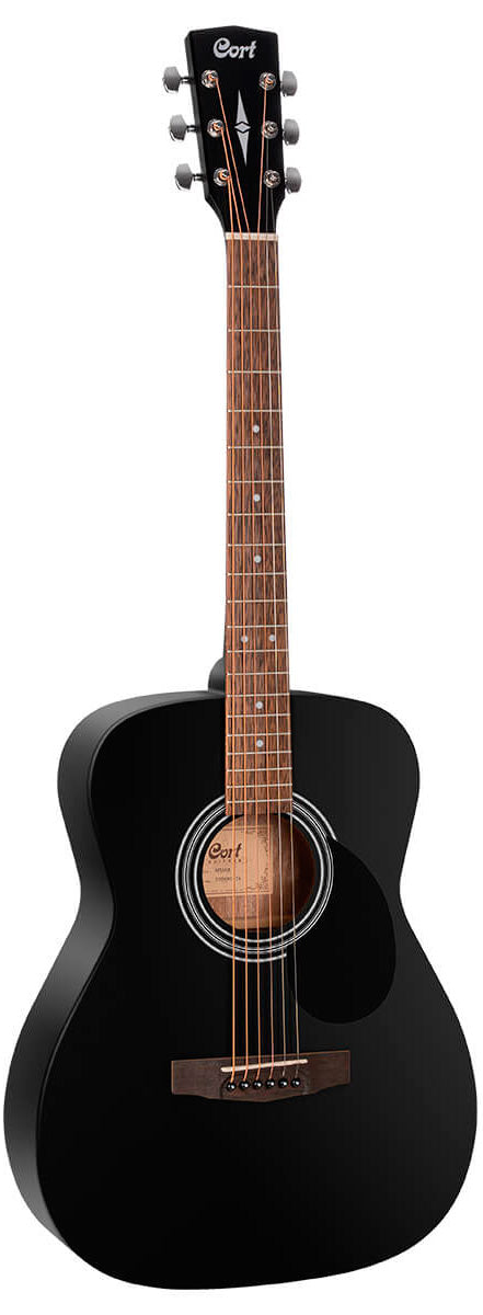 Cort AF510 BKS Guitarra Acústica Concierto Black Satin 1