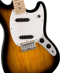 Squier Sonic Mustang MN Guitarra Eléctrica 2 Colores Sunburst 4