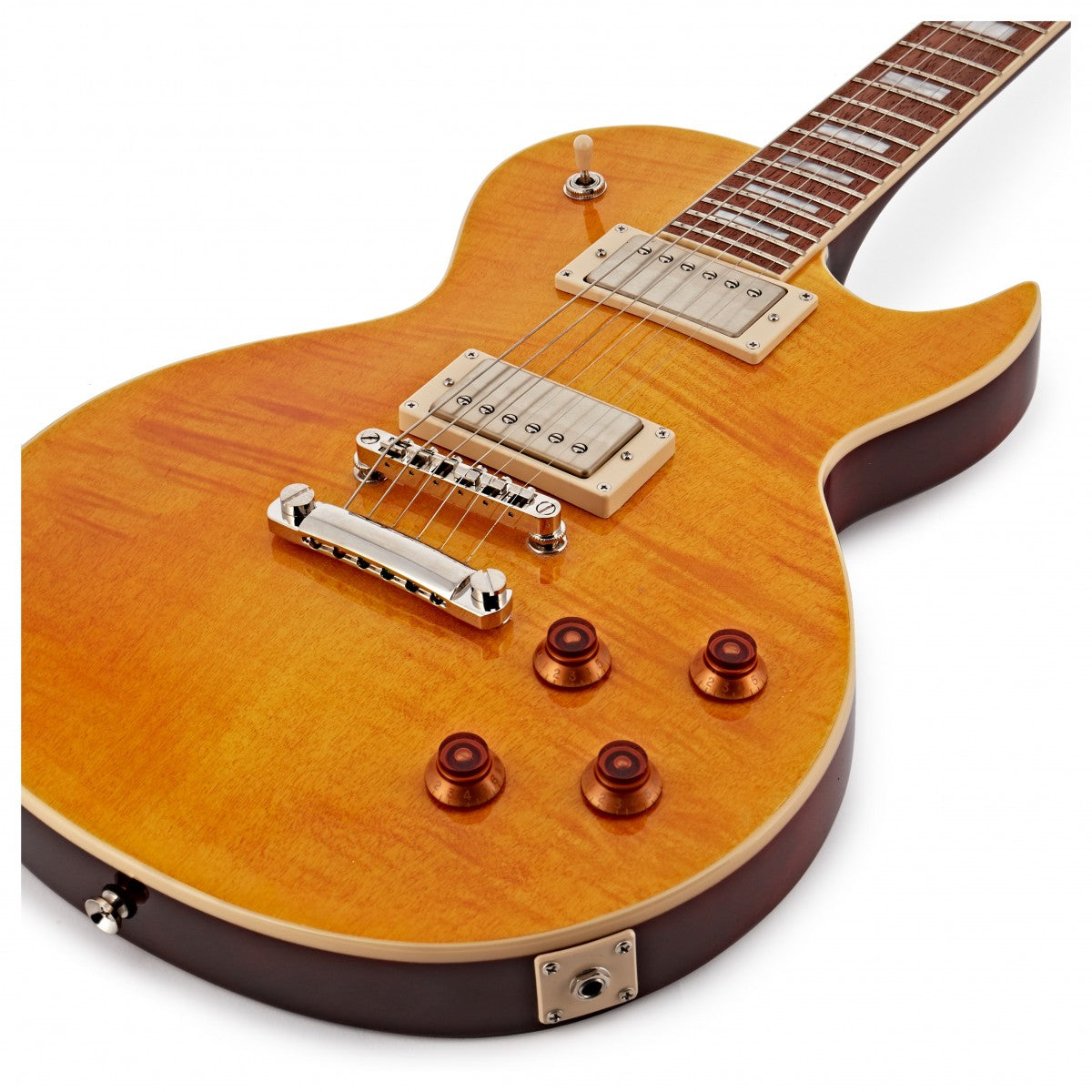 Cort CR250 ATA Guitarra Eléctrica Antique Amber 4