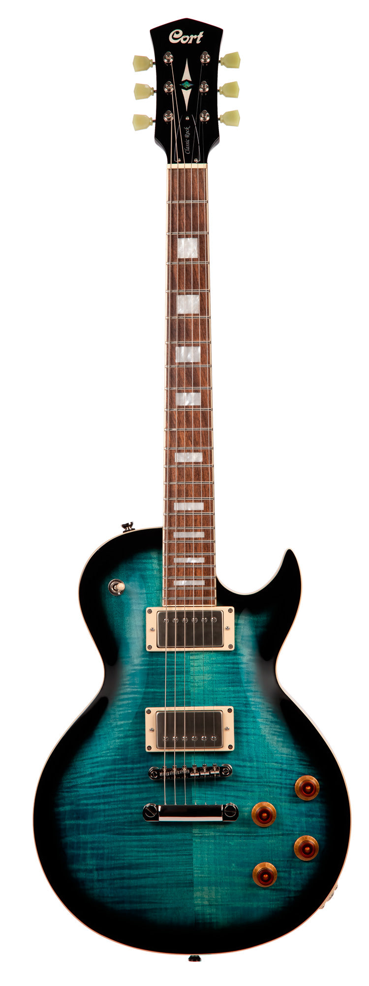 Cort CR250 DBB Guitarra Eléctrica Dark Blue Burst 1