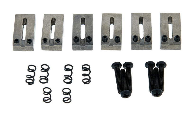 Fender 0990840000 Set de 6 Patines para Puentes American Stratocaster 3