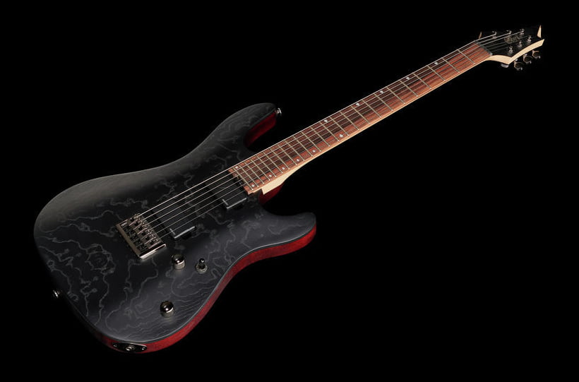 Cort KX500 ETCHED BK Guitarra Eléctrica Negra 13