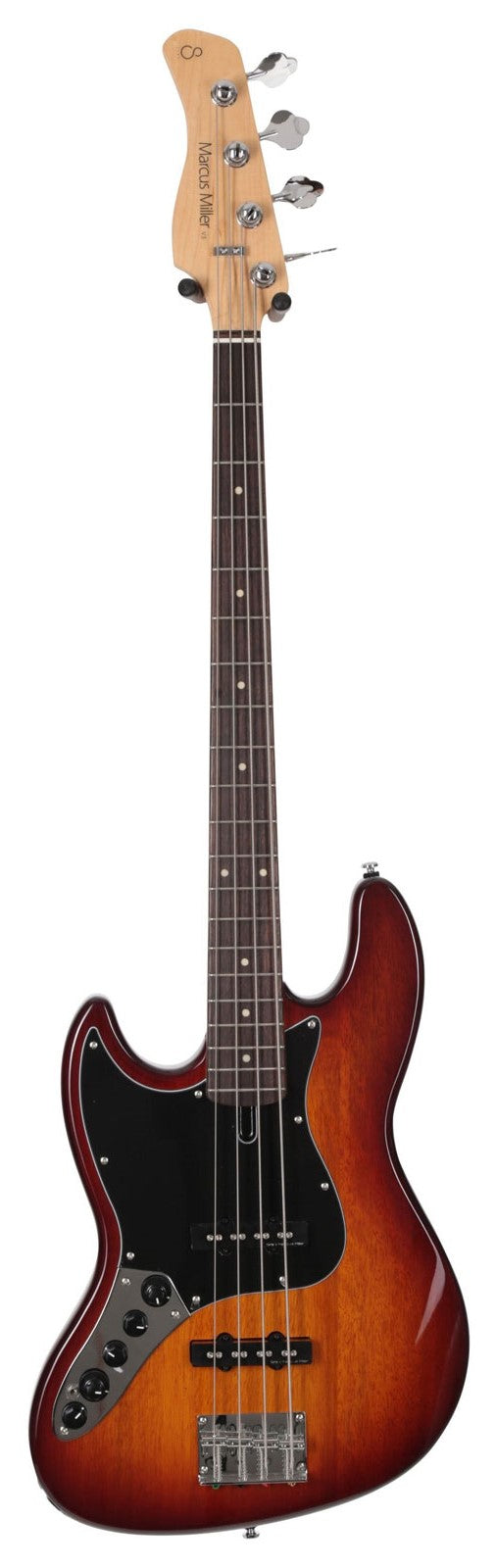 Marcus Miller V3-4 TS LH TS 2nd Gen Bajo Eléctrico para Zurdos Tobacco Sunburst 2