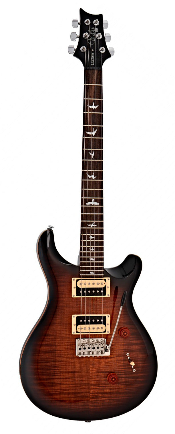 PRS SE Custom 24 BGS Guitarra Eléctrica Black Gold Sunburst 1