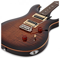 PRS SE Custom 24 BGS Guitarra Eléctrica Black Gold Sunburst 5