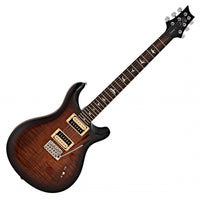 PRS SE Custom 24 BGS Guitarra Eléctrica Black Gold Sunburst 11