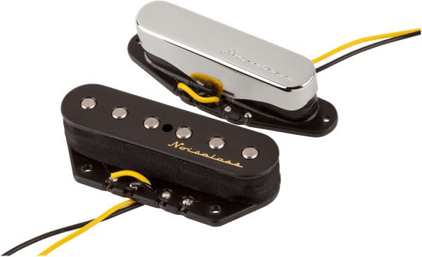 Fender 0992116000 Vintage Noiseless Telecaster Pickups Set Pastillas Guitarra 1