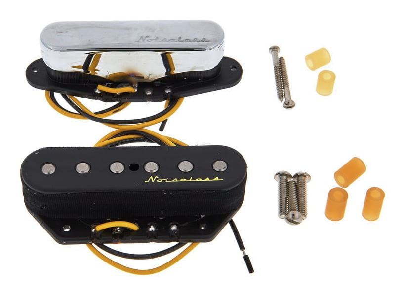 Fender 0992116000 Vintage Noiseless Telecaster Pickups Set Pastillas Guitarra 4