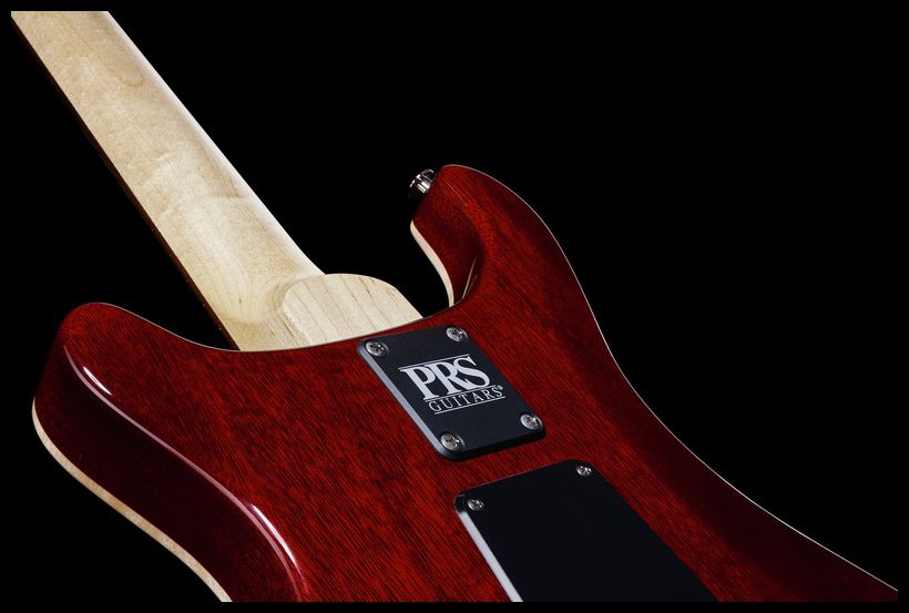 PRS CE24 Semihollow FRB Guitarra Eléctrica Fire Red Burst 9