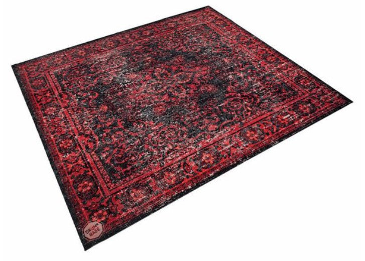 Drum N Base VP185-RBL Black Red Alfombra para Batería 185X160cm 2