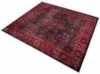 Drum N Base VP185-RBL Black Red Alfombra para Batería 185X160cm 3