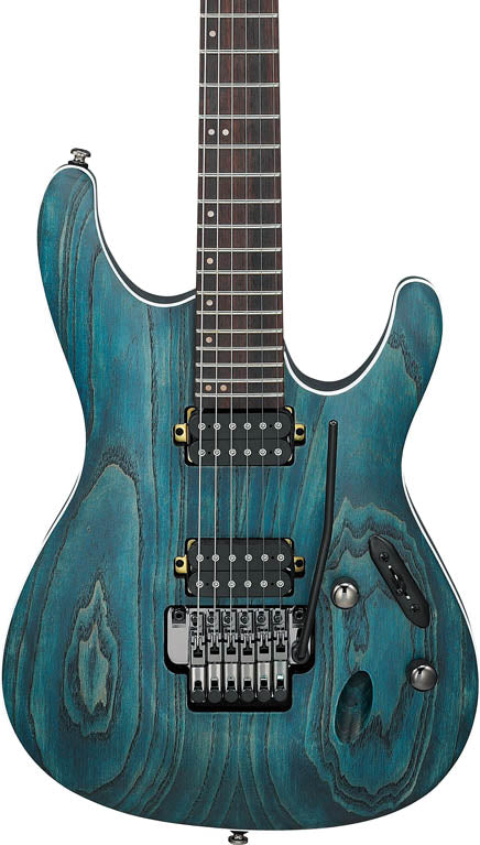 Ibanez S520AH OBF Guitarra Eléctrica Cosmic Blue Flat 4