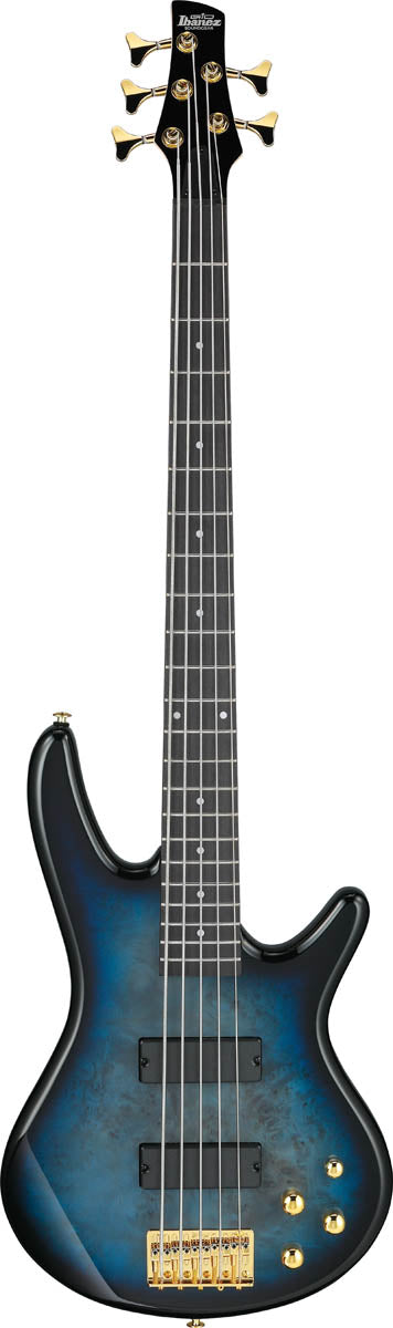 Ibanez GSR205PC TMU Bajo Eléctrico 5 Cuerdas Transparente Marine Burst 1