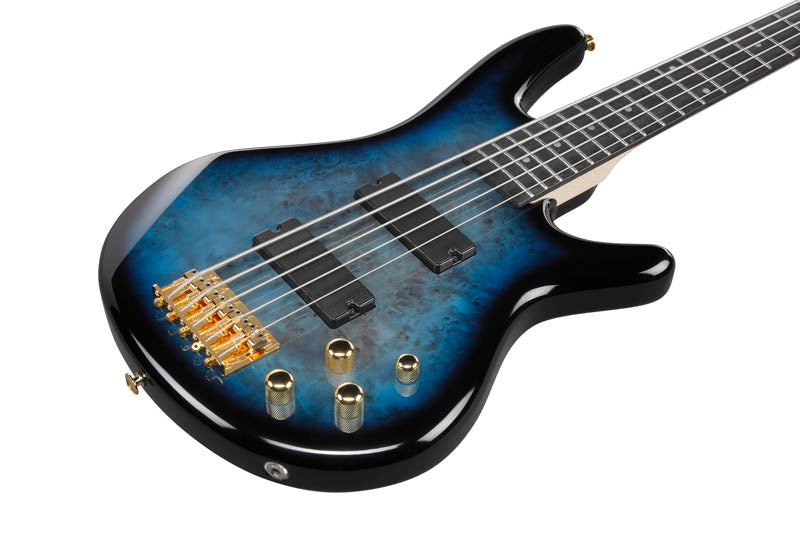 Ibanez GSR205PC TMU Bajo Eléctrico 5 Cuerdas Transparente Marine Burst 6