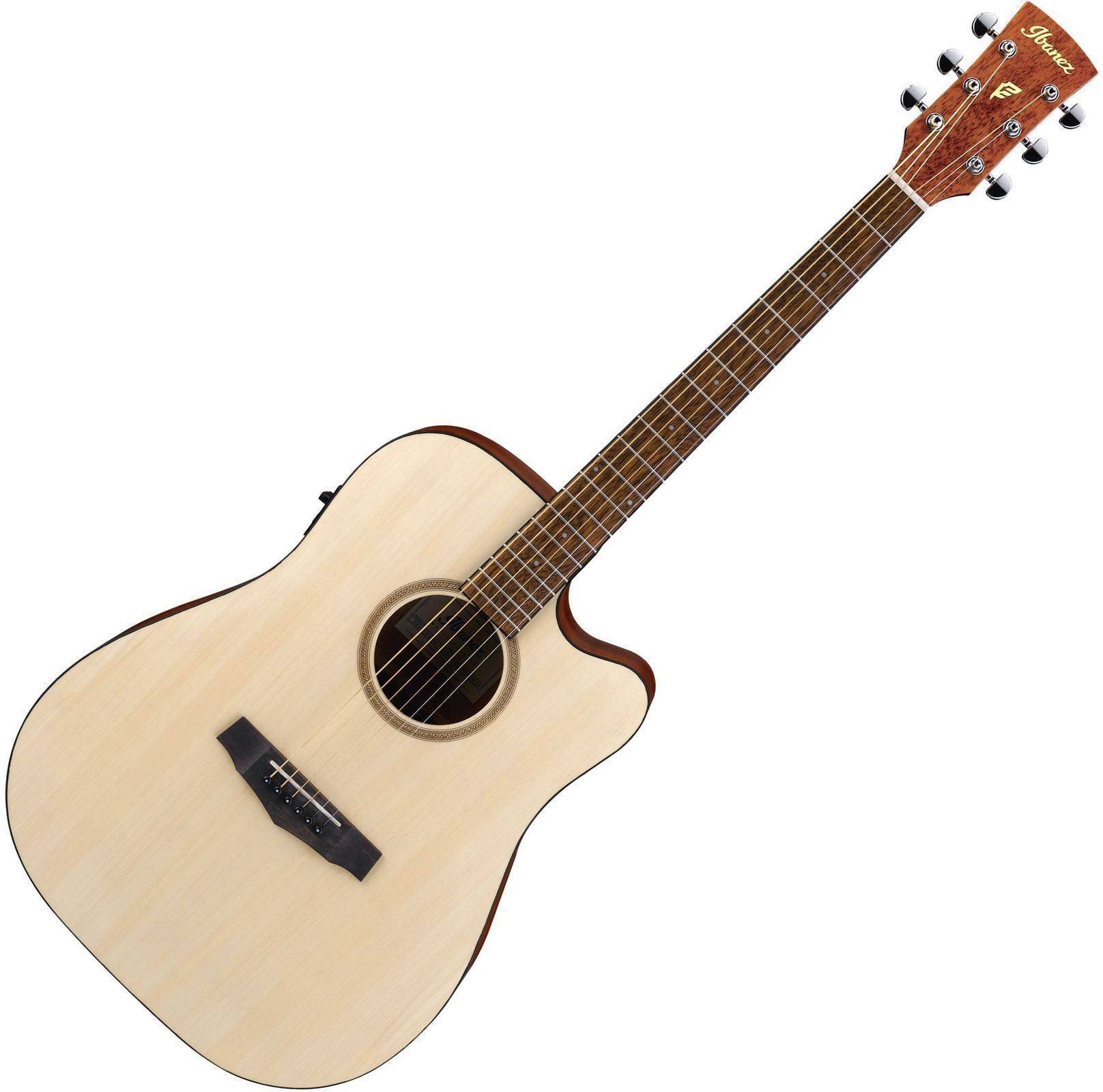 Ibanez PF10CE OPN Guitarra Electroacústica Dreadnought Natural 4