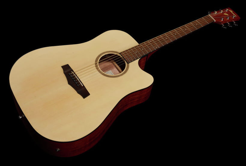 Ibanez PF10CE OPN Guitarra Electroacústica Dreadnought Natural 17