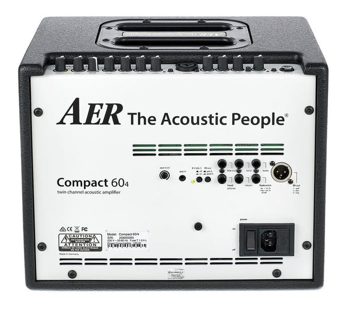 AER Compact 60 IV BK Amplificador Guitarra Acústica 5