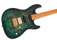 Sire S10 HSS TGR Larry Carlton Guitarra Eléctrica Transparent Green 3