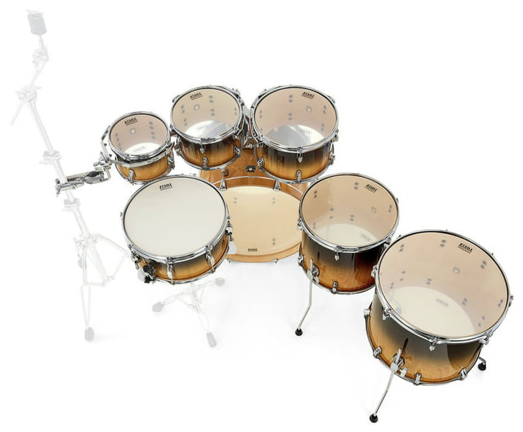 Tama CL72RS PGLP Superstar Classic Batería Acústica Gloss Lacebark Pine Fade 4