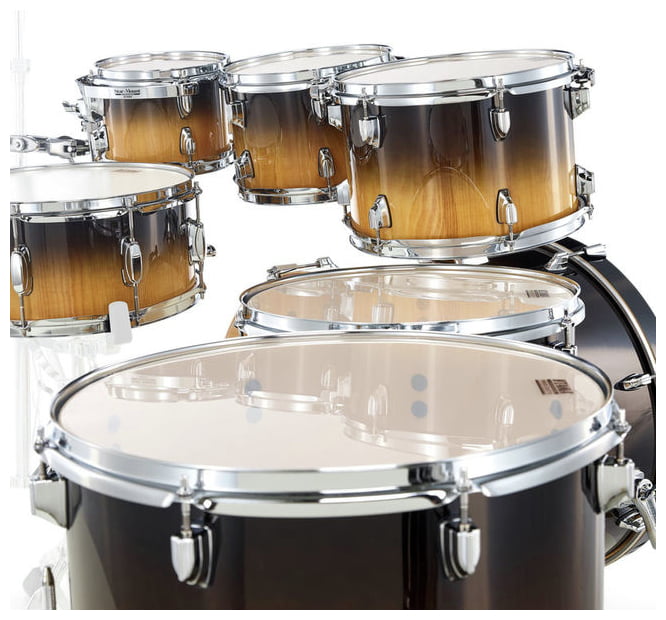 Tama CL72RS PGLP Superstar Classic Batería Acústica Gloss Lacebark Pine Fade 8