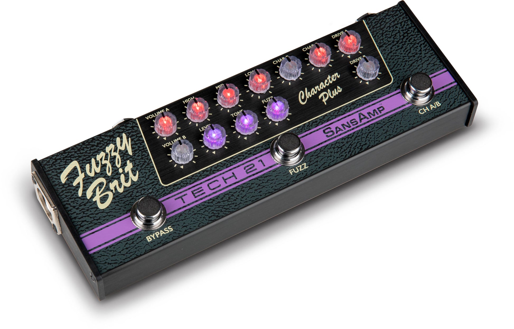 Tech 21 CPS-FB Character Plus Fuzzy Brit Preamplificador Guitarra 2