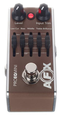 Fishman AFX PRO EQ Mini Pedal Ecualizador Guitarra Acústica 3