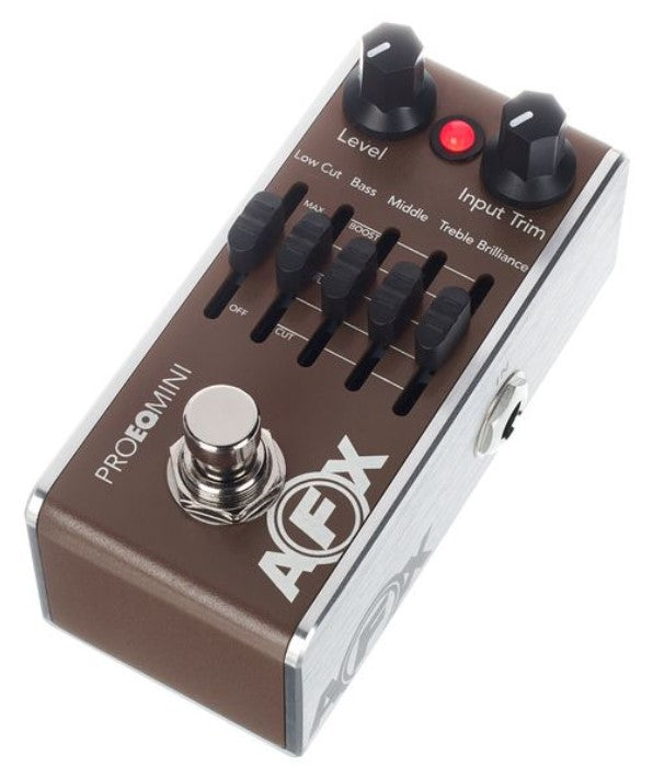 Fishman AFX PRO EQ Mini Pedal Ecualizador Guitarra Acústica 4