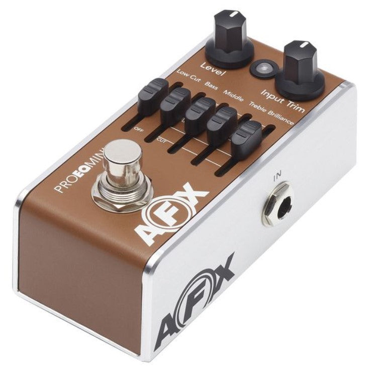 Fishman AFX PRO EQ Mini Pedal Ecualizador Guitarra Acústica 13