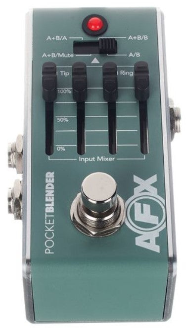 Fishman AFX Pocket Blender Mini Pedal ABY Guitarra Acústica 3