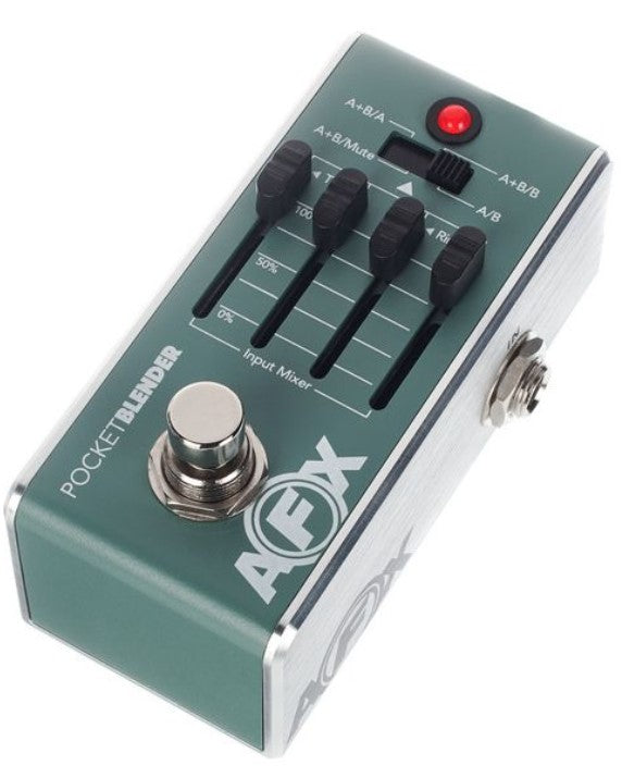 Fishman AFX Pocket Blender Mini Pedal ABY Guitarra Acústica 4