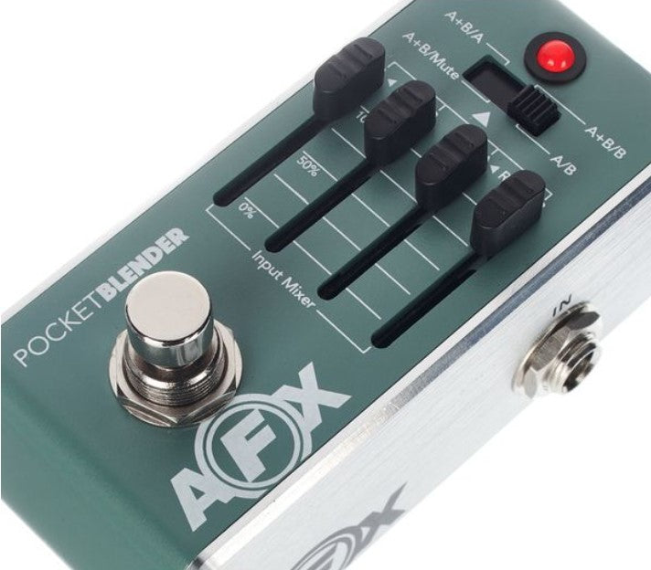 Fishman AFX Pocket Blender Mini Pedal ABY Guitarra Acústica 11