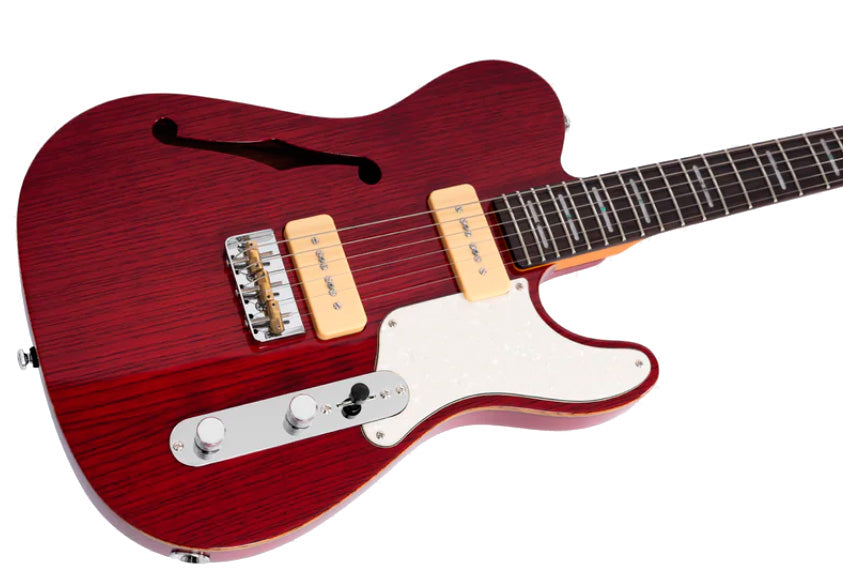 Sire T7TM STR Larry Carlton Guitarra Eléctrica See Through Red 3