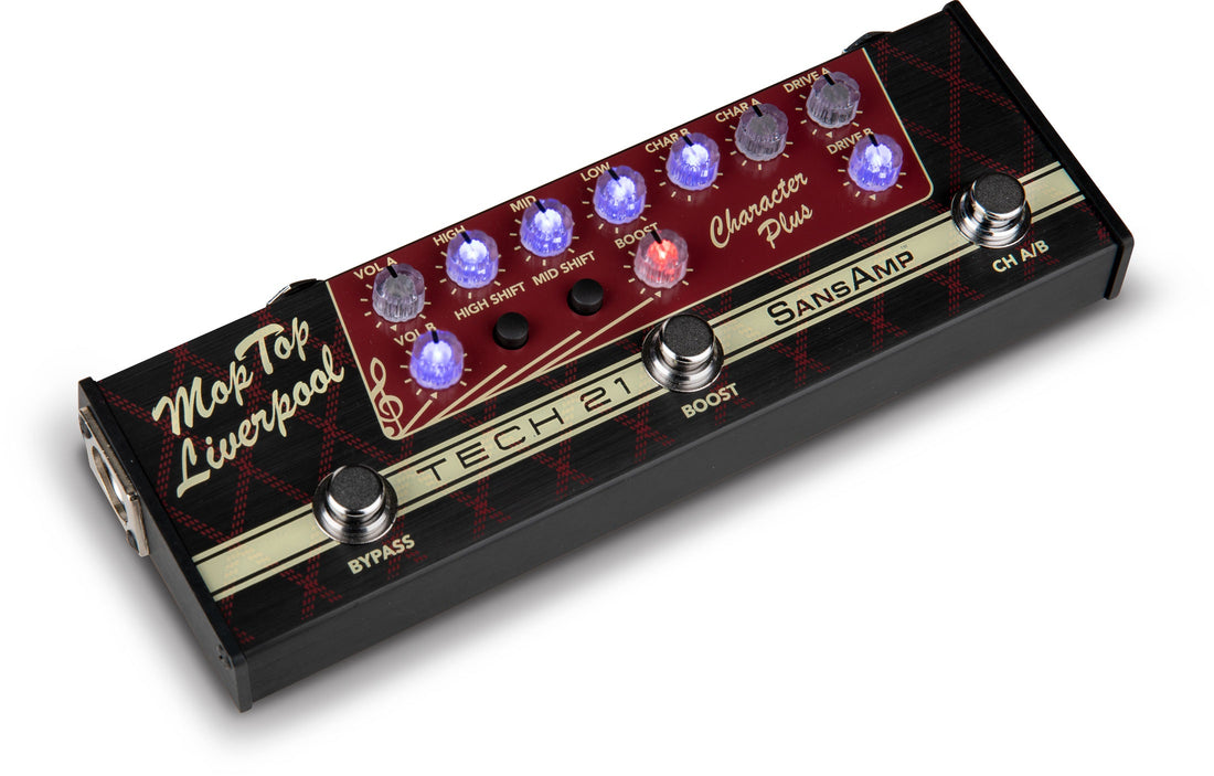 Tech 21 CPS-MTL Character Plus Mot Top Liverpool Preamplificador Guitarra 2