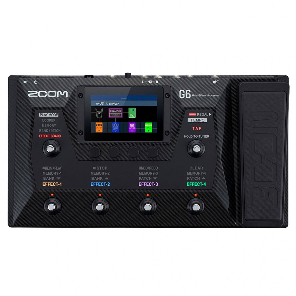 Zoom G6 Pedalera Multiefectos Guitarra 13