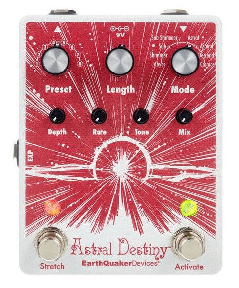 Earthquaker Devices Astral Destiny Pedal Reverb 11