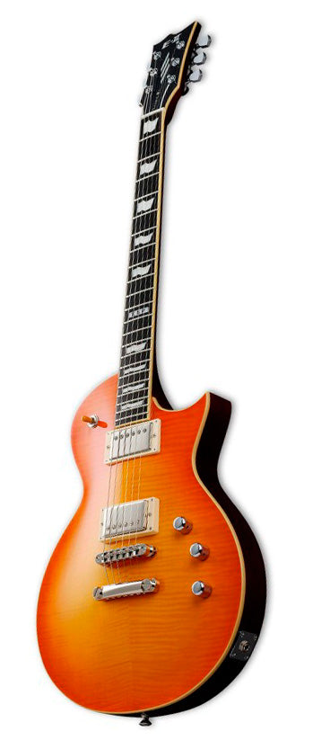 ESP EII Eclipse Full Thickness VHB Guitarra Eléctrica Vintage Honey Burst 2