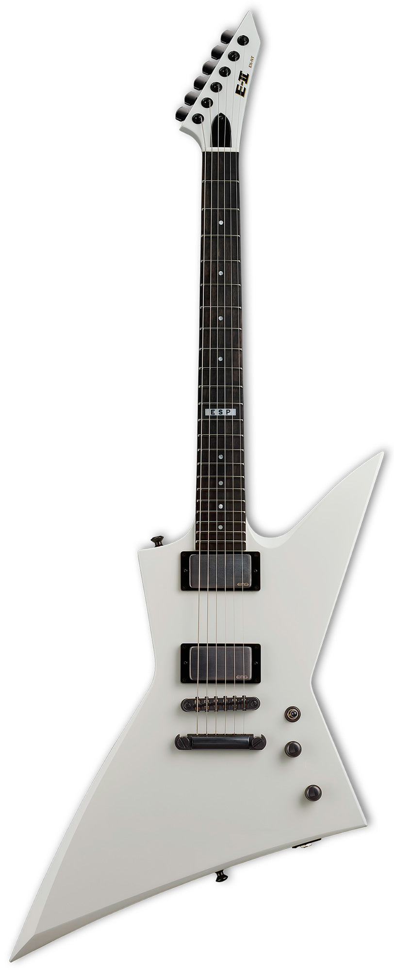 ESP EII EX NT SW Guitarra Eléctrica Snow White