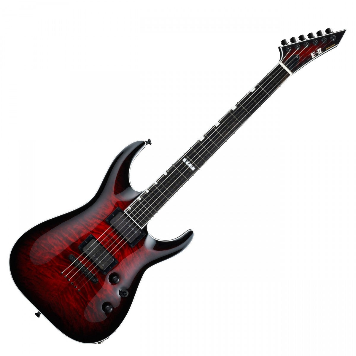 ESP EII Horizon NT II STBCSB Guitarra Eléctrica See Thru Black Cherry Sunburst 5