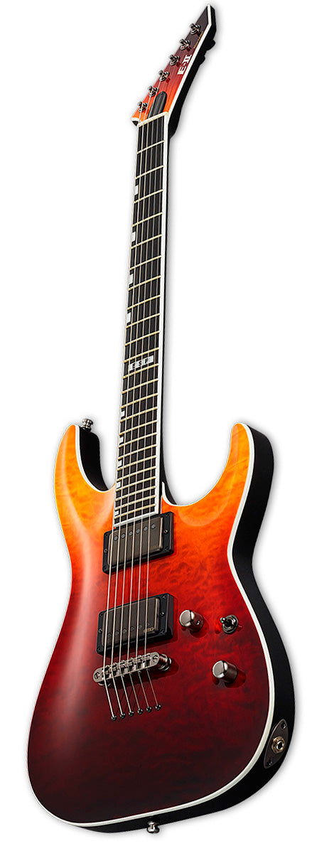 ESP EII Horizon NT II TEAFD Guitarra Eléctrica Tiger Eye Amber Fade 2