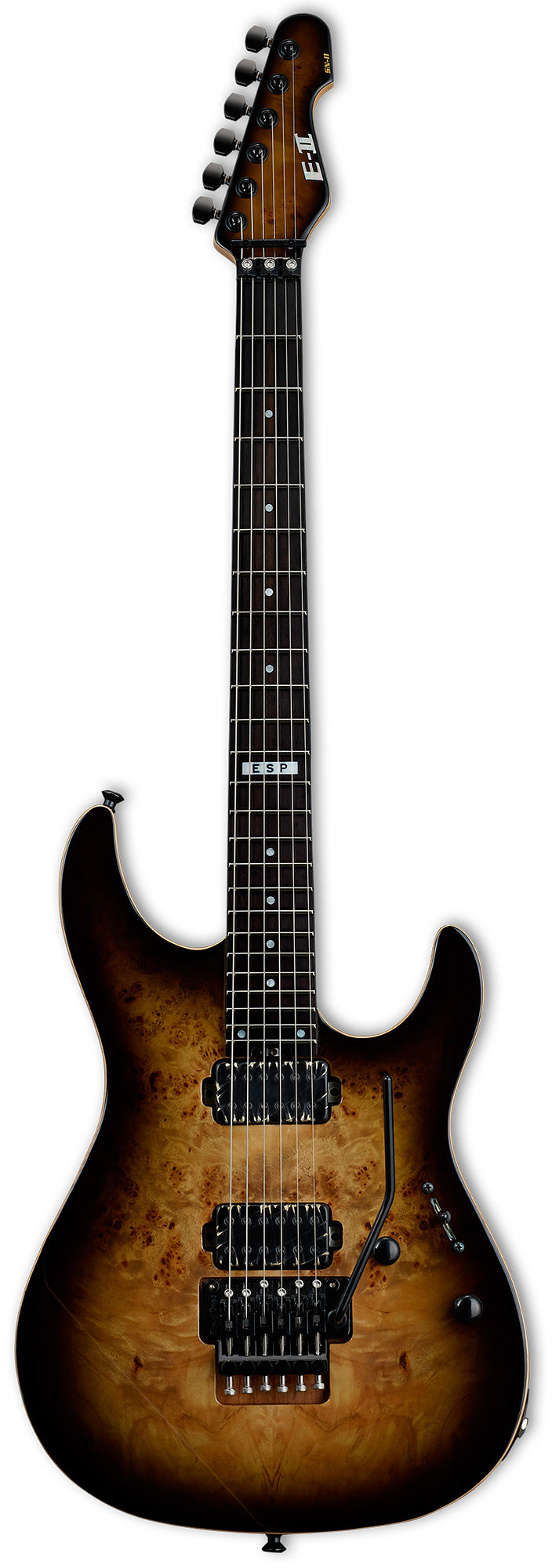 ESP EII SN2 NBLKB Guitarra Eléctrica Nebula Black Burst 1