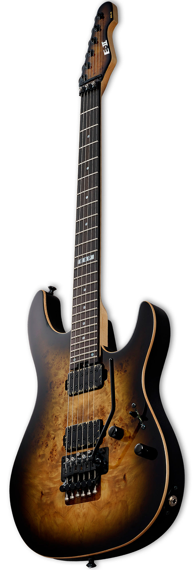 ESP EII SN2 NBLKB Guitarra Eléctrica Nebula Black Burst 2