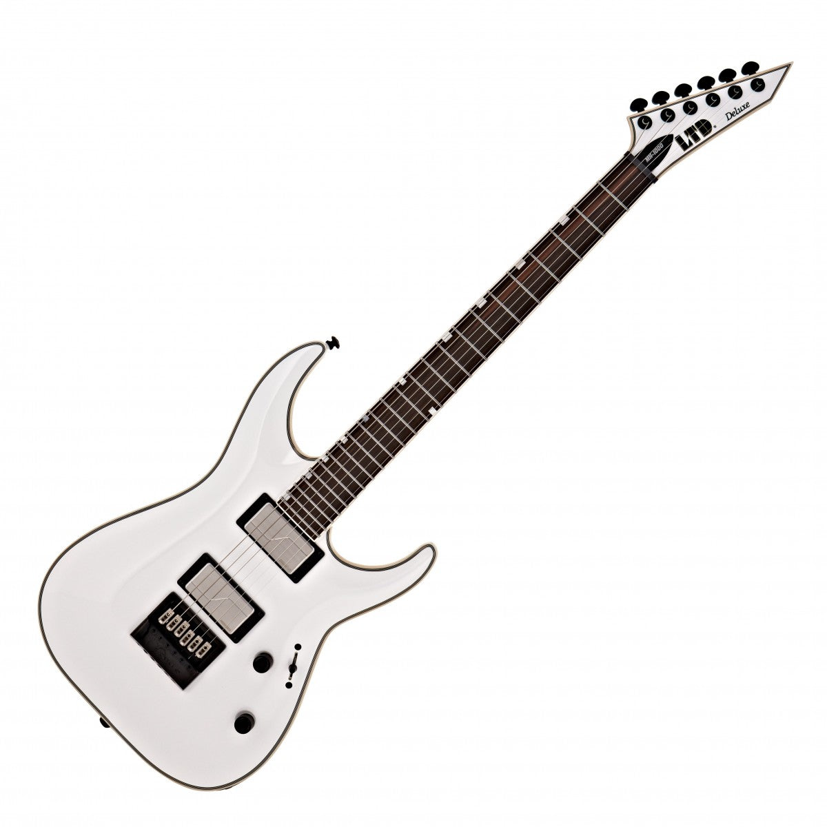 ESP LTD MH1000 Evertune SW Guitarra Eléctrica Snow White 10