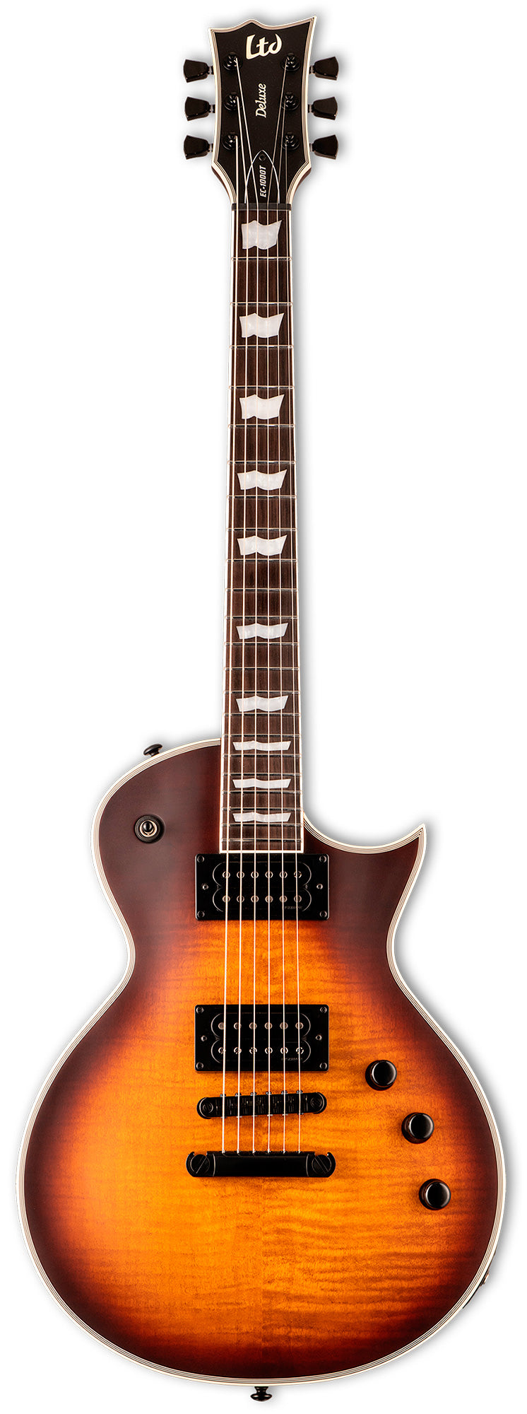 ESP LTD EC1000T CTM FM Tsbs Guitarra Eléctrica Tobacco Sunburst Satin 1